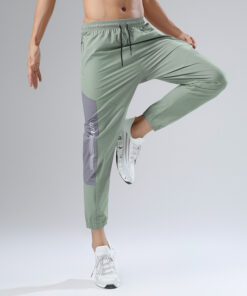 Ice silk four side elastic sports pants