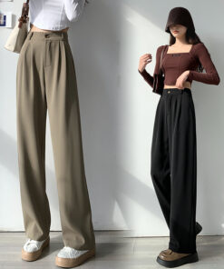 Premium casual pants Wide Leg Suit Pants Plus Size